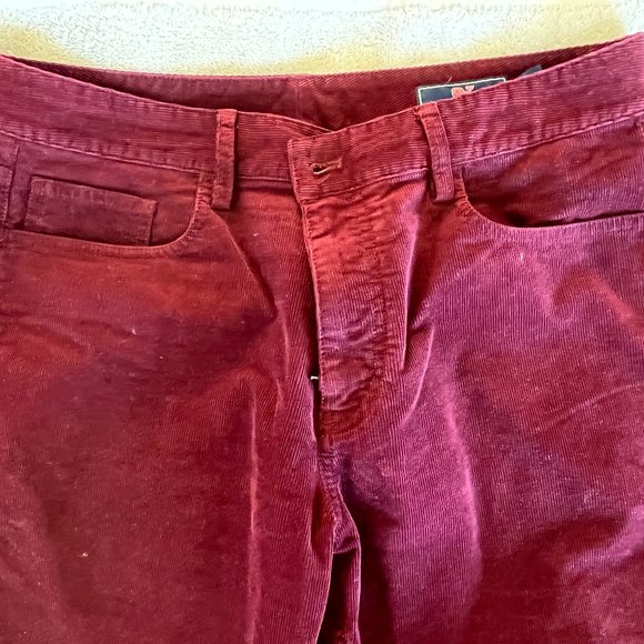 Vineyard Vines Red Corduroy Size 33 Length 32 - Picture 3 of 5